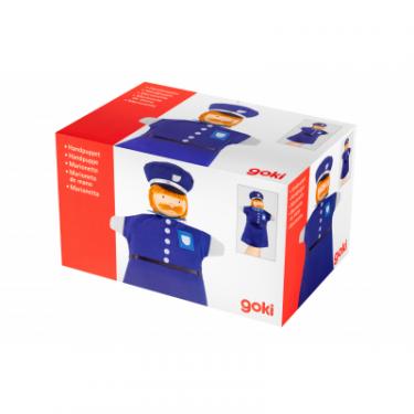 Игровой набор Goki Кукла-перчатка Полицейский Фото 4