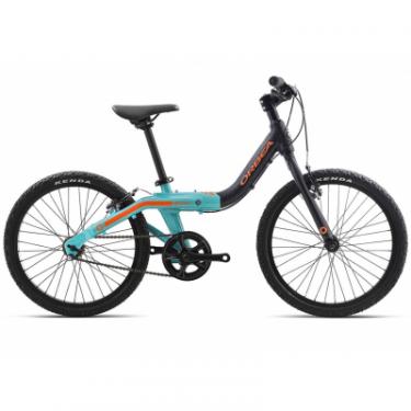 Детский велосипед Orbea Grow 2 1V 20" 2019 Black - Jade - Green Фото