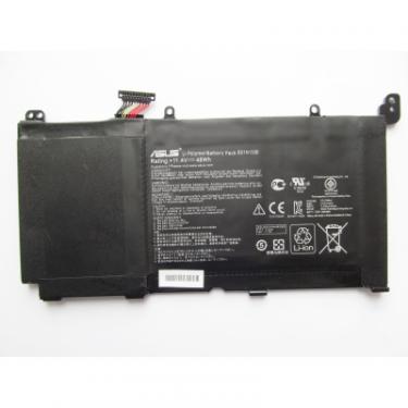 Аккумулятор для ноутбука ASUS S551 B31N1336, 4110mAh (48Wh), 3cell, 11.4V, Li-Po Фото 1