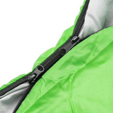 Спальный мешок Кемпінг Peak 200L з капюшоном Green Фото 4
