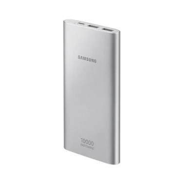 Батарея универсальная Samsung EB-P1100, 10000mAh, USB Type-C, Fast Charge Silver Фото 1