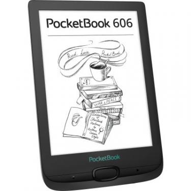 Электронная книга Pocketbook 606, Black Фото 1