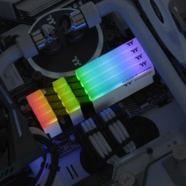 Модуль памяти для компьютера ThermalTake DDR4 16GB (2x8GB) 3200 MHz Toughram White RGB Фото 1