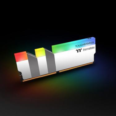 Модуль памяти для компьютера ThermalTake DDR4 16GB (2x8GB) 3200 MHz Toughram White RGB Фото 3