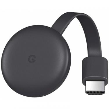 Медиаплеер Google Chromecast 3.0 Black Фото 1