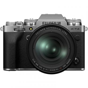 Цифровой фотоаппарат Fujifilm X-T4 + XF 16-80 F4 Kit Silver Фото