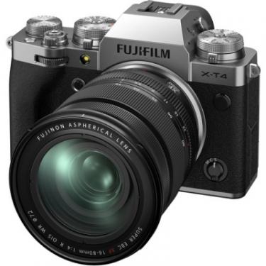 Цифровой фотоаппарат Fujifilm X-T4 + XF 16-80 F4 Kit Silver Фото 3