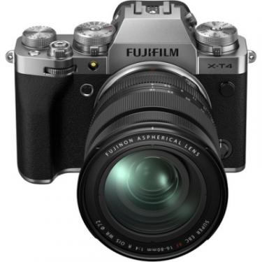 Цифровой фотоаппарат Fujifilm X-T4 + XF 16-80 F4 Kit Silver Фото 8