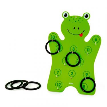 Игровой набор Viga Toys Лягушонок с кольцами Фото