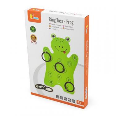 Игровой набор Viga Toys Лягушонок с кольцами Фото 1