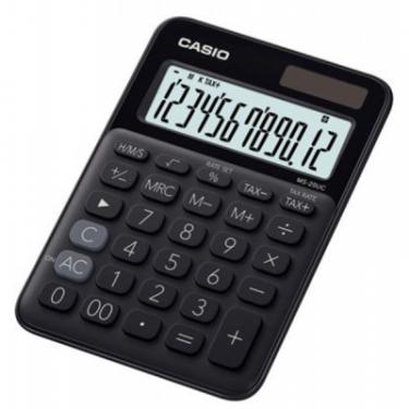 Калькулятор Casio MS-20UC-BK-S-EС чорний Фото