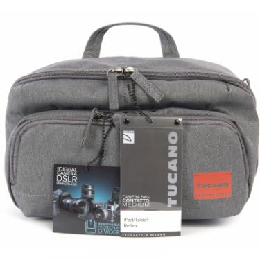 Фото-сумка Tucano Contatto Digital Bag Medium, Grey Фото 5