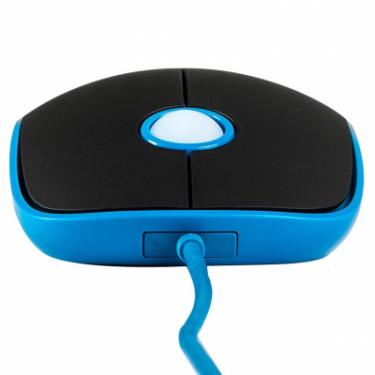 Мышка Modecom MC-M111 USB Blue-Black Фото 3