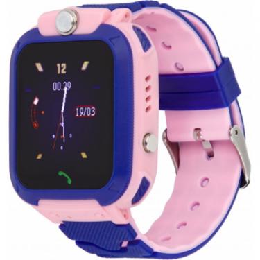 Смарт-часы Discovery D2000 THERMO pink Kids smart watch-phone з термоме Фото
