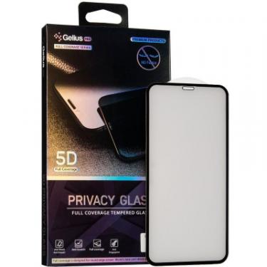 Стекло защитное Gelius Pro 5D Privasy Glass for iPhone 11 Black Фото