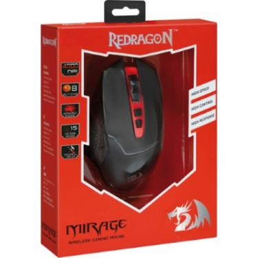 Мышка Redragon Mirage IR Wireless Black/Red Фото 3
