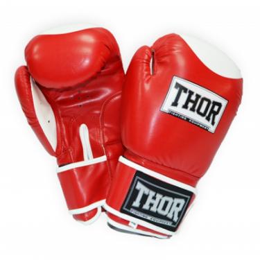 Боксерские перчатки Thor Competition 12oz Red/White Фото