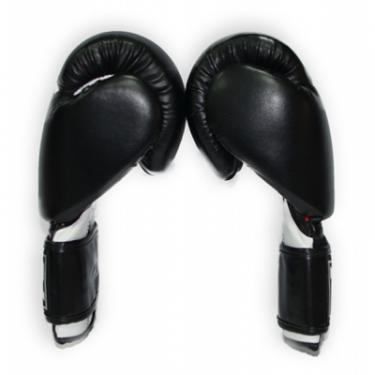 Боксерские перчатки Thor Ring Star 10oz Black/White/Red Фото 1