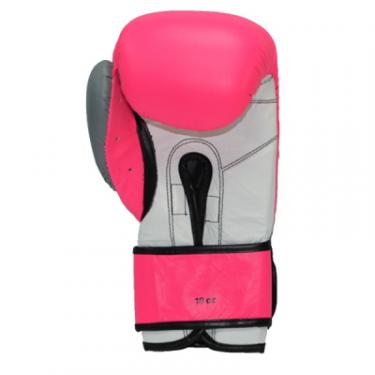 Боксерские перчатки Thor Typhoon 14oz Pink/Grey/White Фото 3