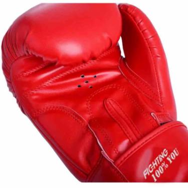 Боксерские перчатки PowerPlay 3004 10oz Red Фото 2