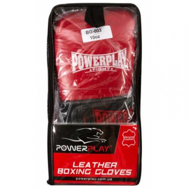 Боксерские перчатки PowerPlay 3015 10oz Red Фото 5