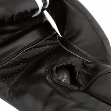 Боксерские перчатки PowerPlay 3016 16oz Black/White Фото 3