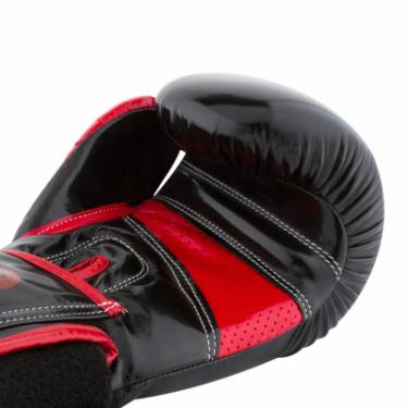 Боксерские перчатки PowerPlay 3017 10oz Black Фото 4