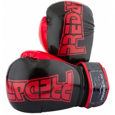 Боксерские перчатки PowerPlay 3017 10oz Black Фото 6