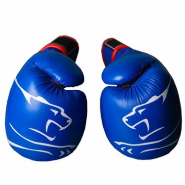 Боксерские перчатки PowerPlay 3018 10oz Blue Фото 1