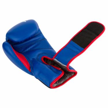 Боксерские перчатки PowerPlay 3018 10oz Blue Фото 3