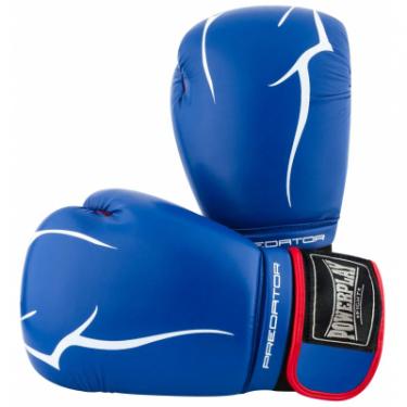 Боксерские перчатки PowerPlay 3018 10oz Blue Фото 5