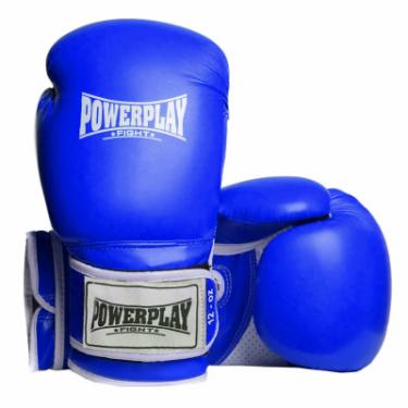 Боксерские перчатки PowerPlay 3019 14oz Blue Фото