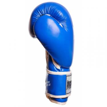 Боксерские перчатки PowerPlay 3019 14oz Blue Фото 1