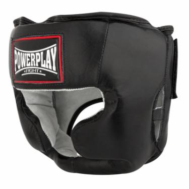 Боксерский шлем PowerPlay 3065 L/XL Black Фото