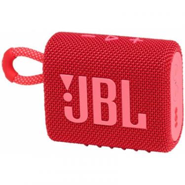 Акустическая система JBL Go 3 Red Фото 1