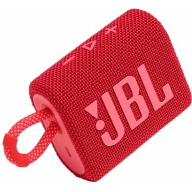 Акустическая система JBL Go 3 Red Фото 8