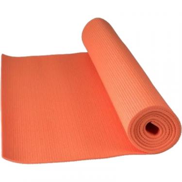 Коврик для фитнеса Power System Fitness Yoga Mat PS-4014 Orange Фото 1
