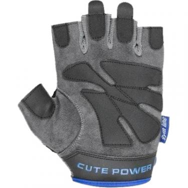 Перчатки для фитнеса Power System Cute Power Woman PS-2560 XL Blue Фото 1