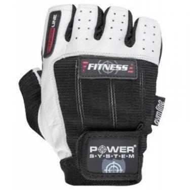 Перчатки для фитнеса Power System Fitness PS-2300 S Black/White Фото