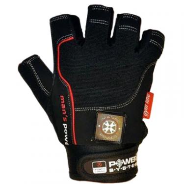 Перчатки для фитнеса Power System Man"s Power PS-2580 S Black Фото