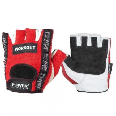 Перчатки для фитнеса Power System Workout PS-2200 S Red Фото
