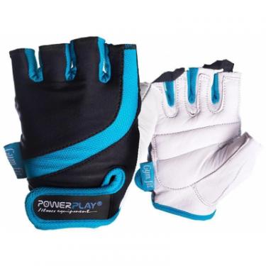 Перчатки для фитнеса PowerPlay 2311 M Black/Blue Фото