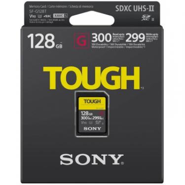 Карта памяти Sony 128GB SDXC class10 UHS-II U3 V90 Tough Фото 1