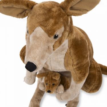 Мягкая игрушка Melissa&Doug Плюшевые мама и ребенок кенгуру Фото 2