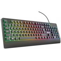 Клавиатура Trust_акс Ziva Gaming Rainbow LED Black Фото 1