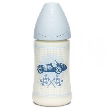 Бутылочка для кормления Suavinex Истории малышей, 270 мл, голубой Фото