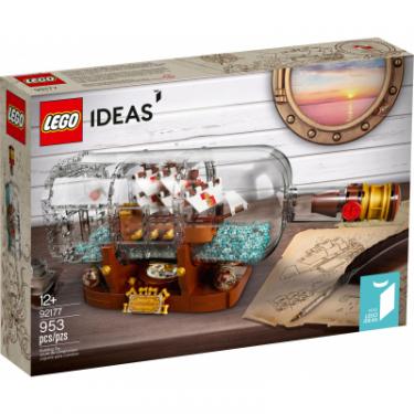 Конструктор LEGO Ideas Корабль в бутылке 962 деталей Фото