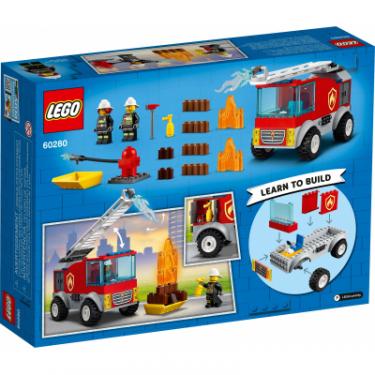 Конструктор LEGO City Fire Пожарная машина с лестницей 88 деталей Фото 7