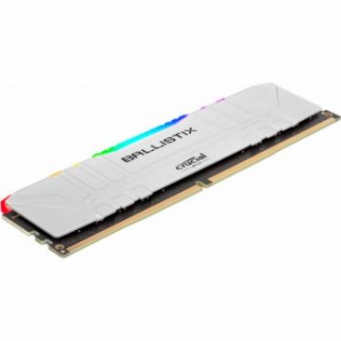 Модуль памяти для компьютера Micron DDR4 16GB 3200 MHz Ballistix White RGB Фото 1