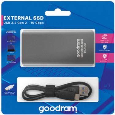Накопитель SSD Goodram USB 3.2 512GB HL100 Фото 3